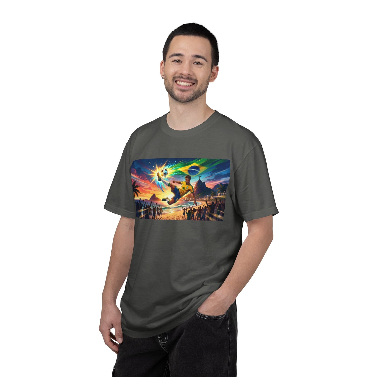 Brazil — Energy + Football Graphic T-Shirt