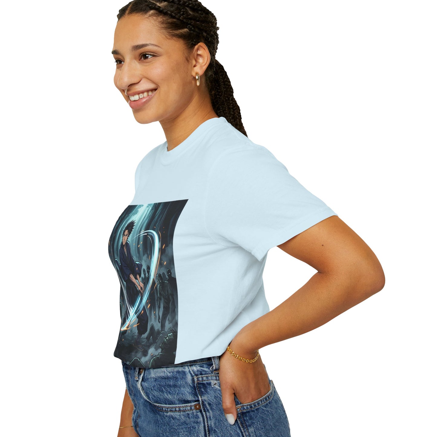 Mage Battlemage T‑Shirt — Fantasy Wizard Magic Sword Illustration Tee