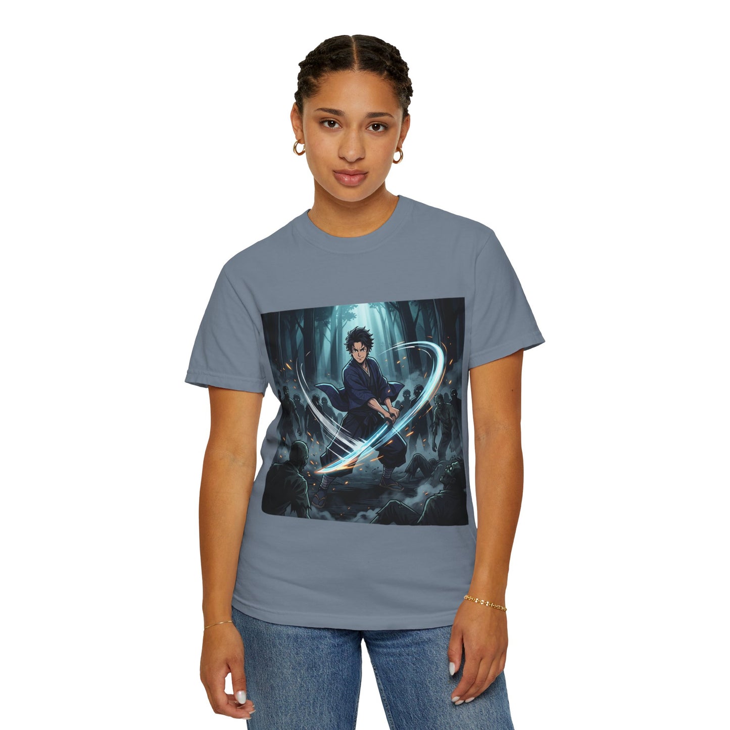 Mage Battlemage T‑Shirt — Fantasy Wizard Magic Sword Illustration Tee