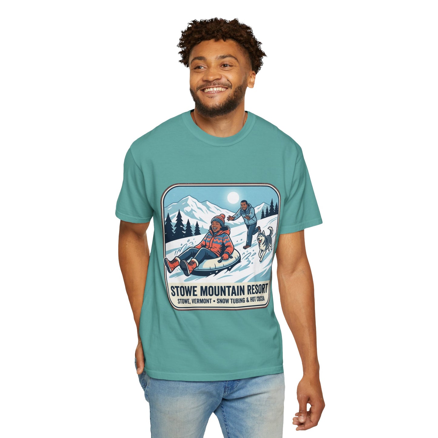Stowe Mountain Resort Snow Tubing T-Shirt