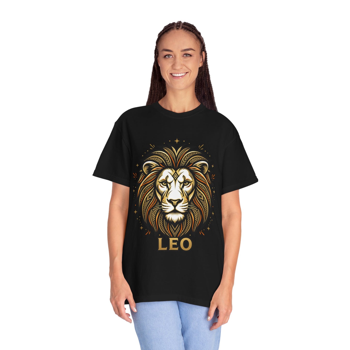 Leo Zodiac Lion T-Shirt — Bold Astrology Graphic Tee