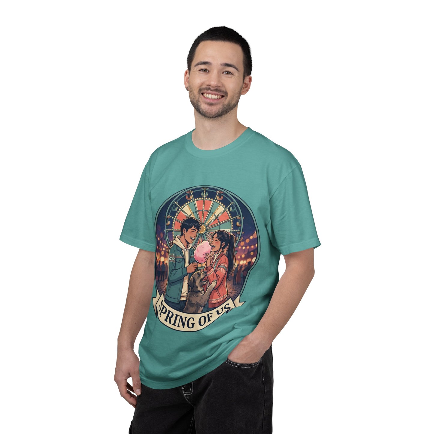Spring of Us T-Shirt — Romantic Carnival Graphic Tee
