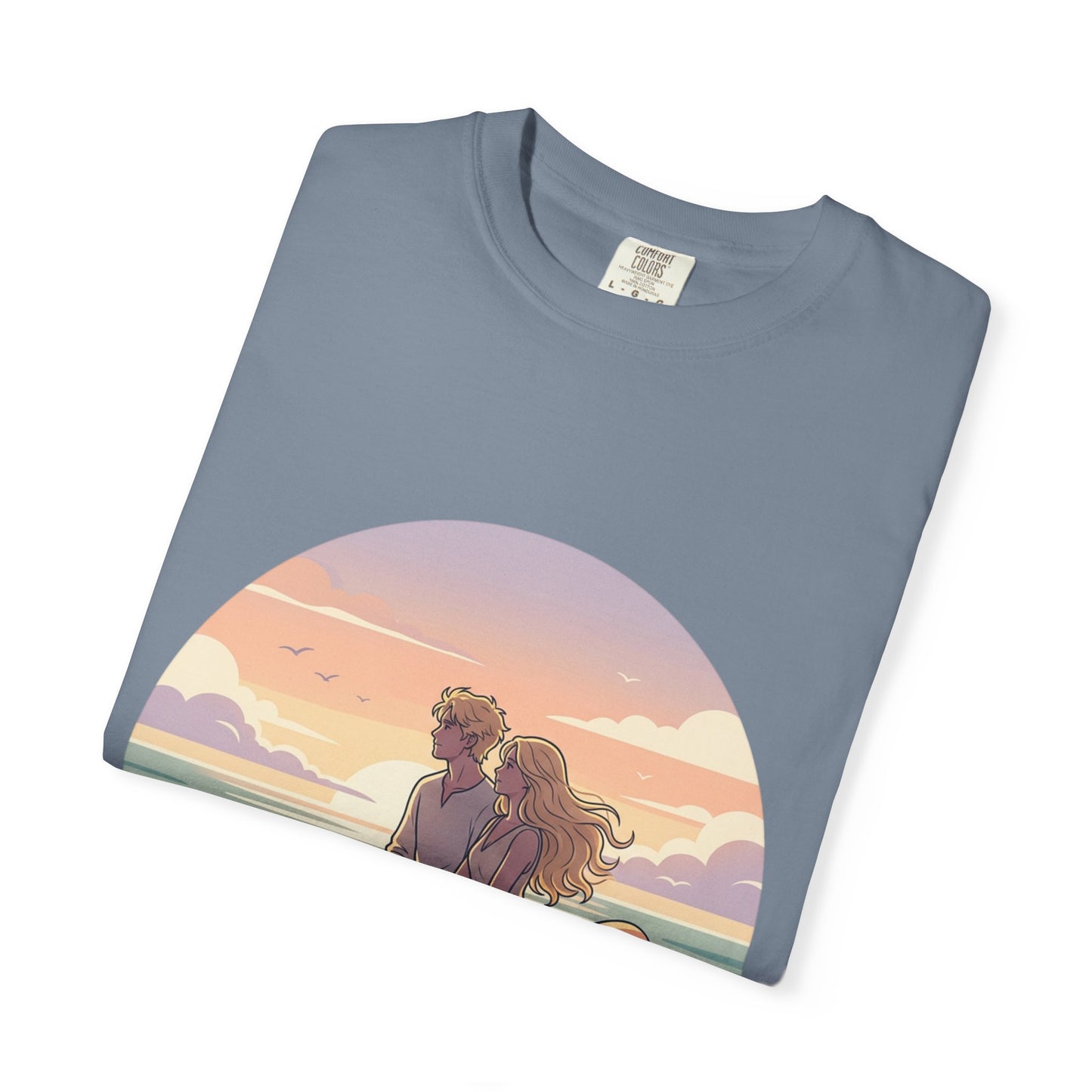 Ocean Sunset Graphic T-Shirt — "The Ocean Already Knows"