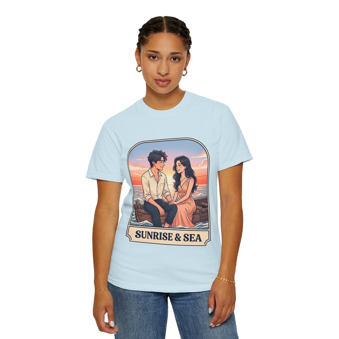 Sunrise & Sea Romantic Beach T-Shirt