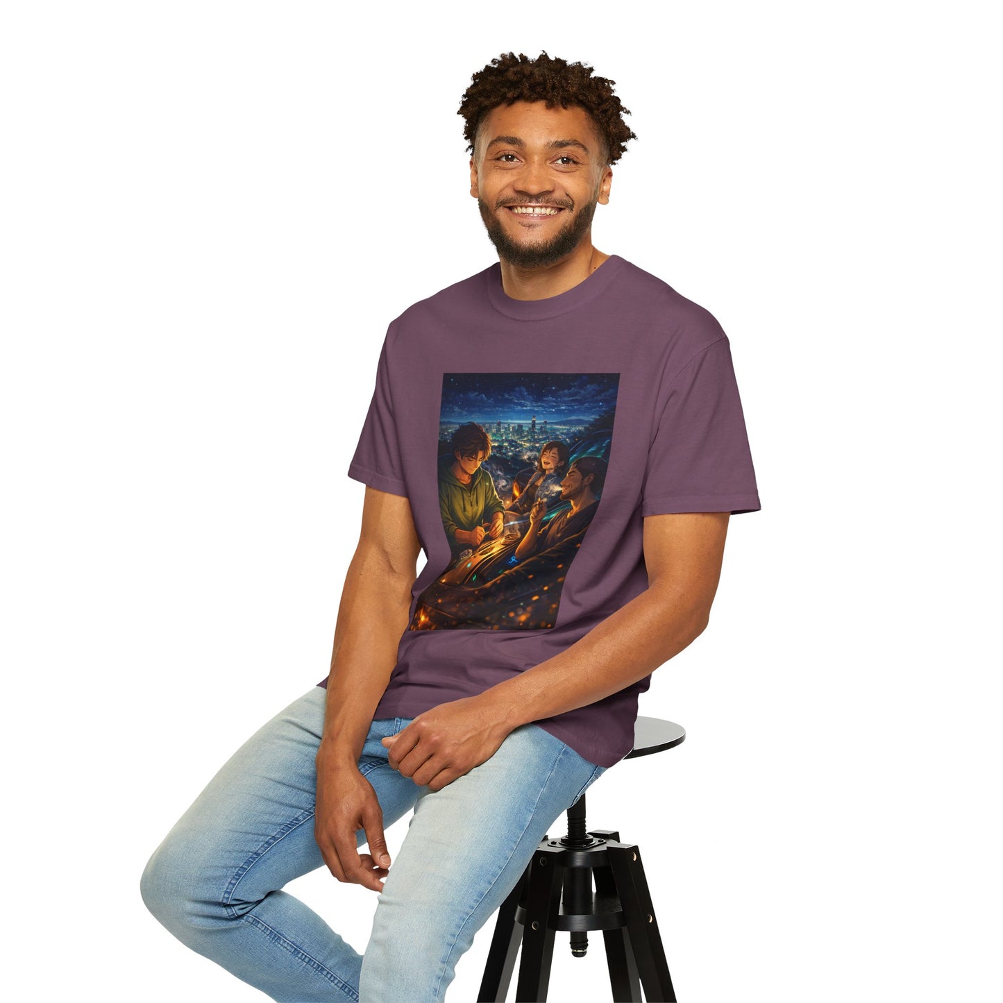 ROAD TRIP SMOKE SESSION-Unisex Garment-Dyed T-shirt