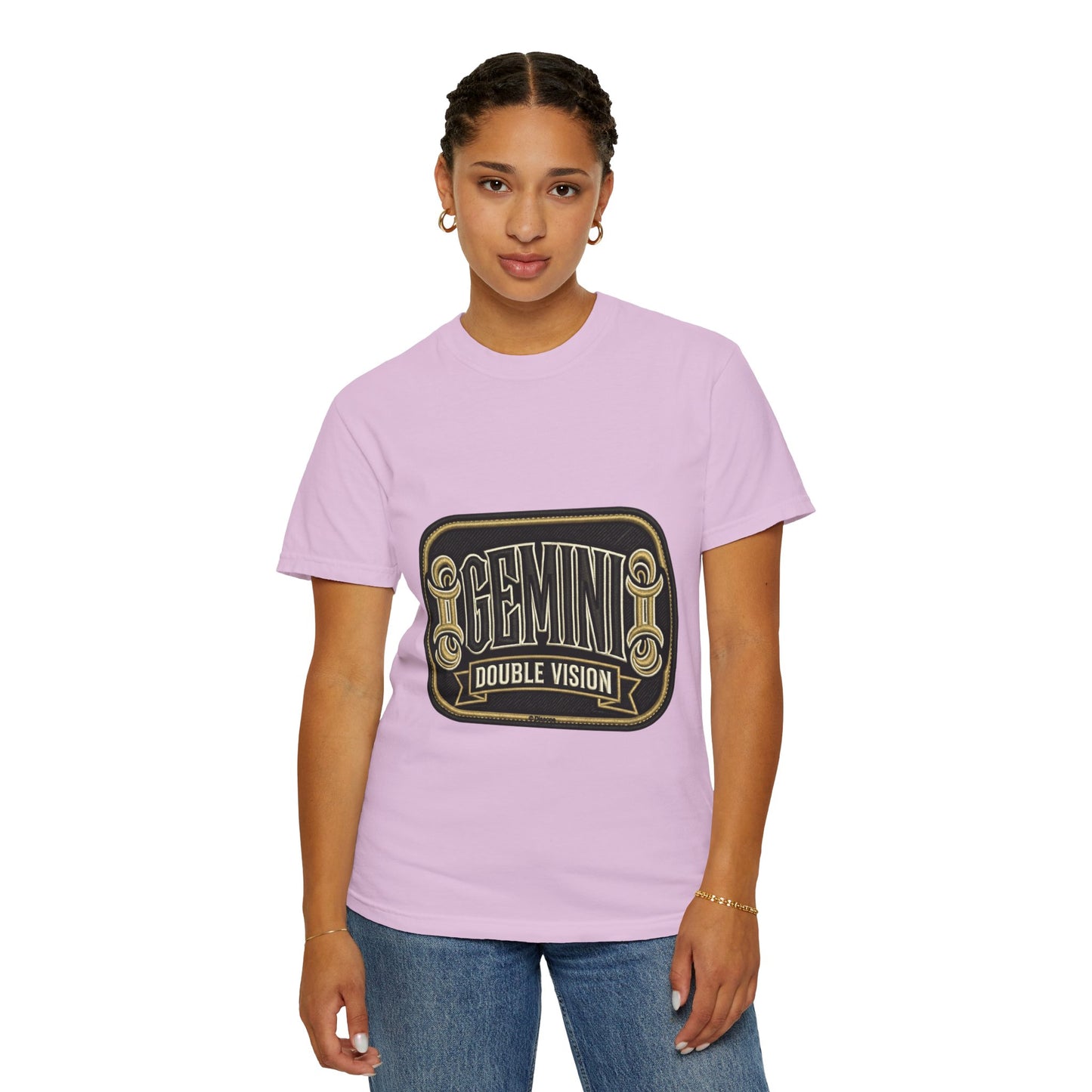 Gemini Double Vision T-Shirt — Zodiac Twin Graphic Tee