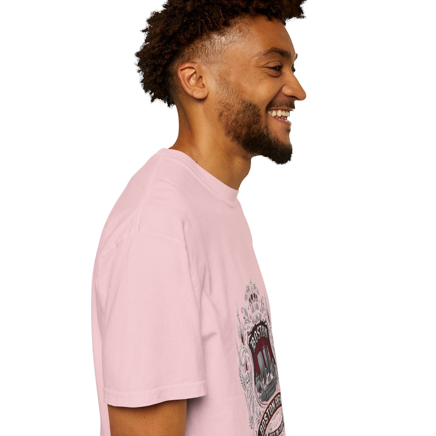 Boston Energy Vintage Crest T-Shirt — Retro City Skyline Tee