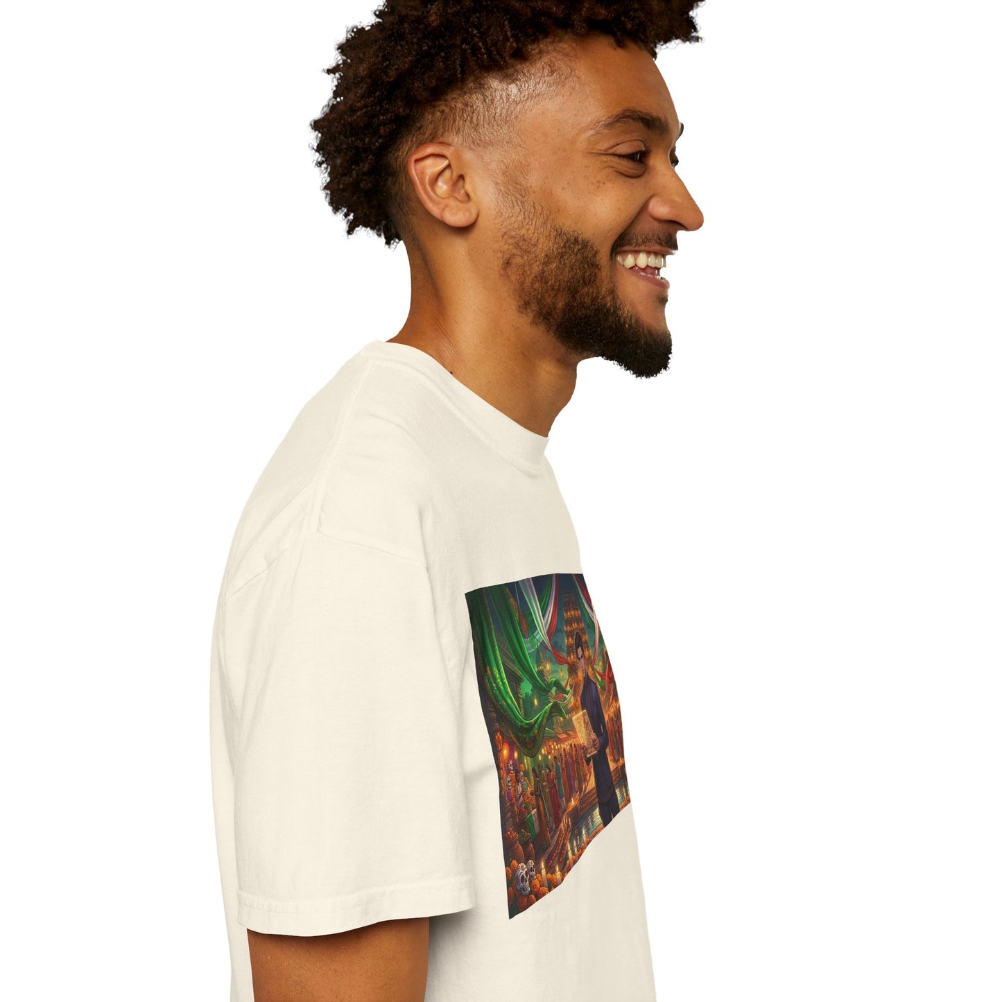 Mexican Festival Night T-Shirt — Cinematic Streets Graphic Tee
