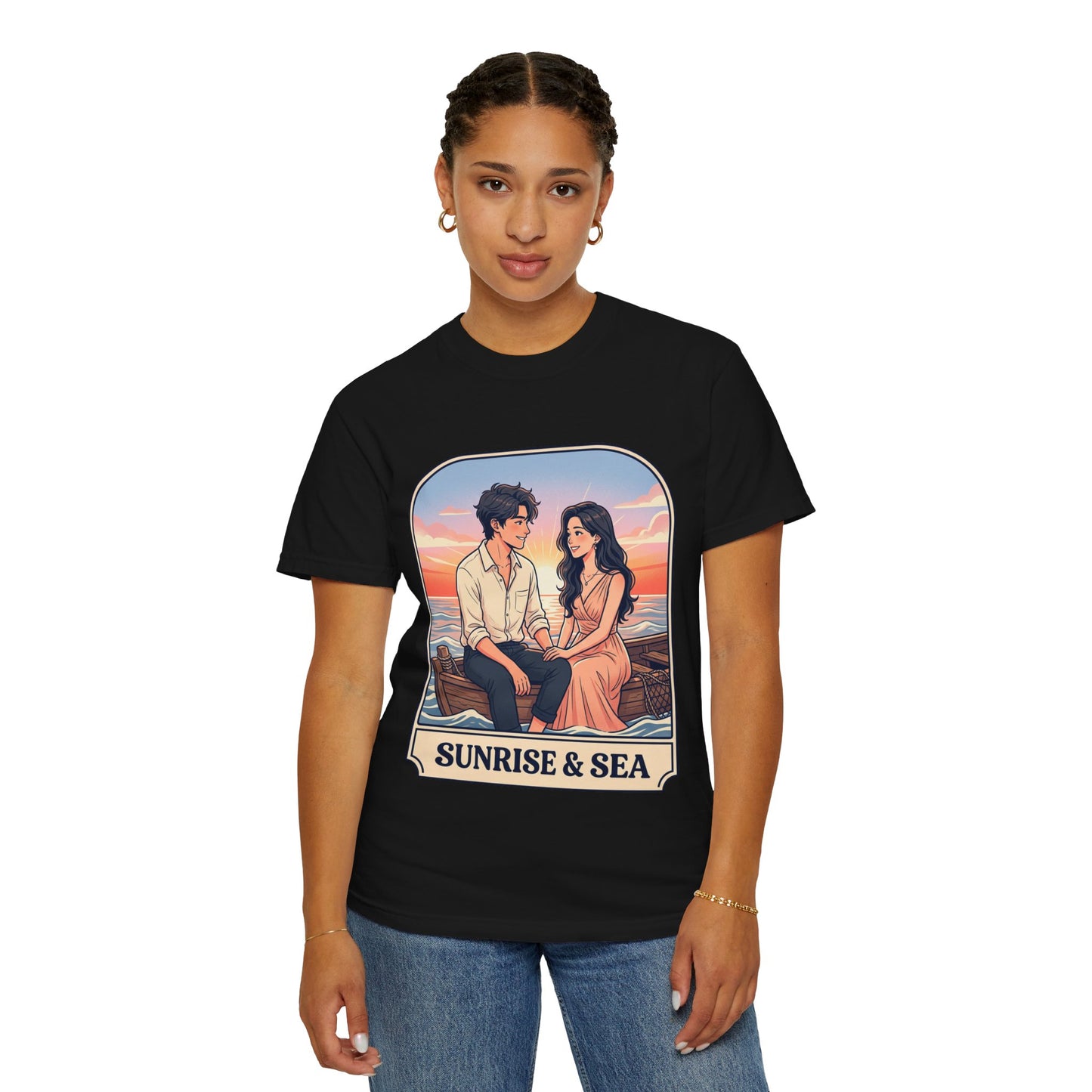 Sunrise & Sea Romantic Beach T-Shirt