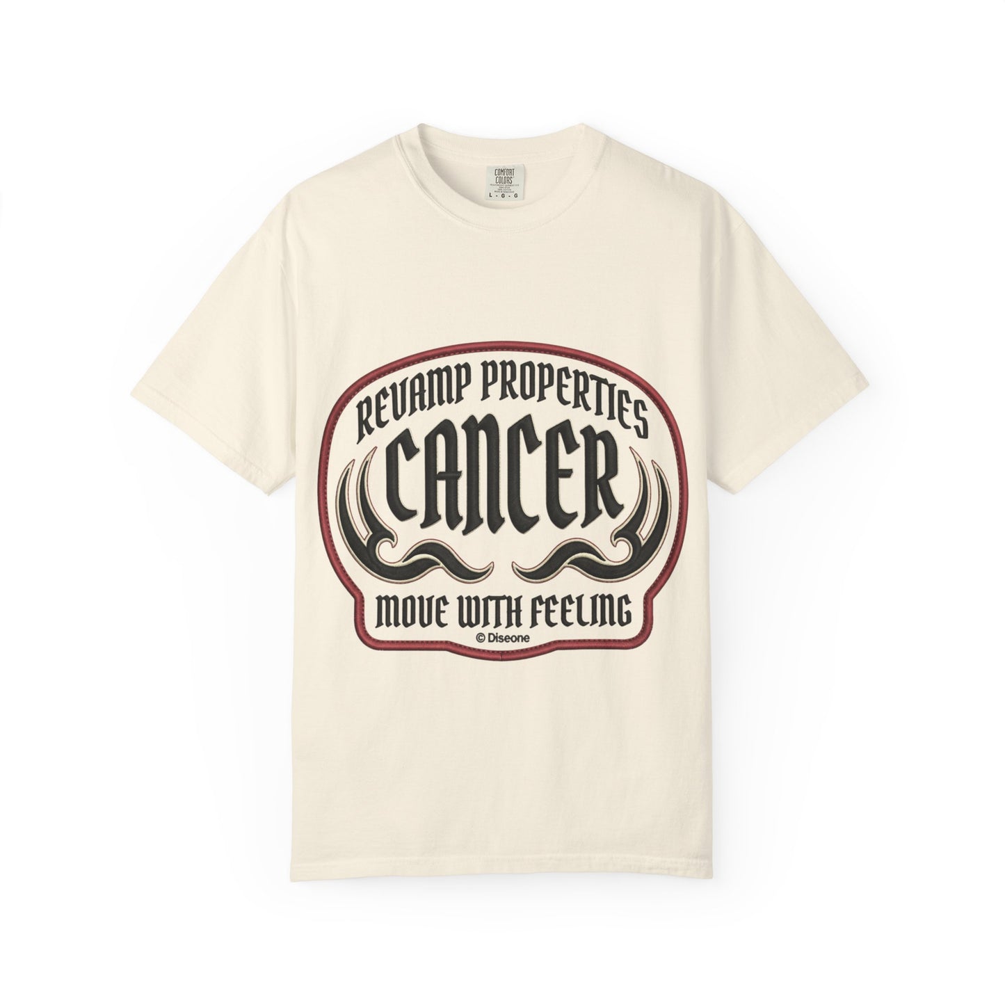 Cancer Zodiac T-Shirt — 'Move With Feeling' Astrology Tee