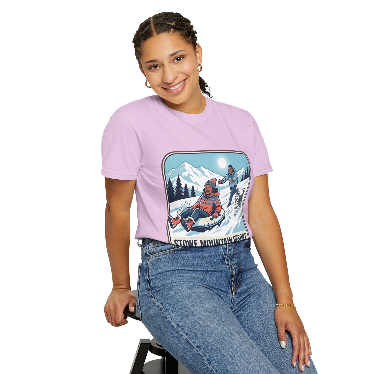Stowe Mountain Resort Snow Tubing T-Shirt
