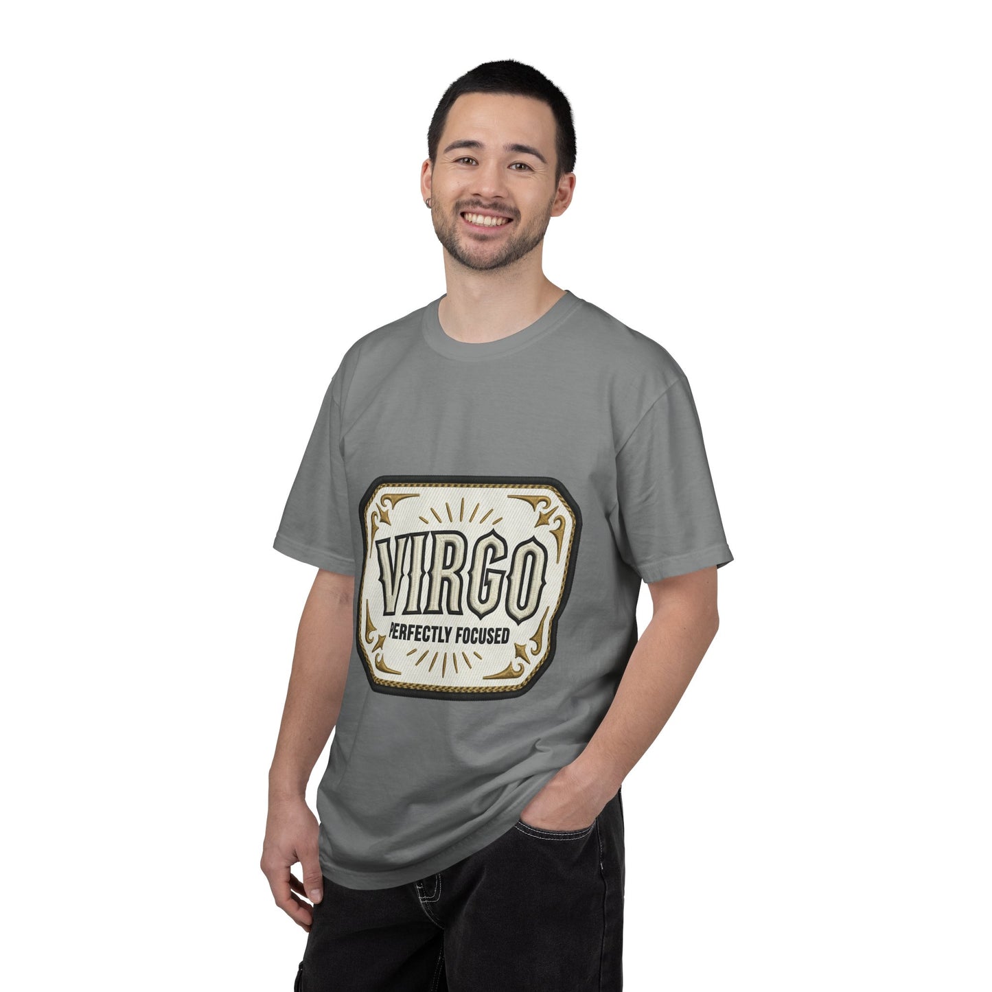 Virgo "Perfectly Focused" Zodiac T-Shirt — Vintage Astrology Tee