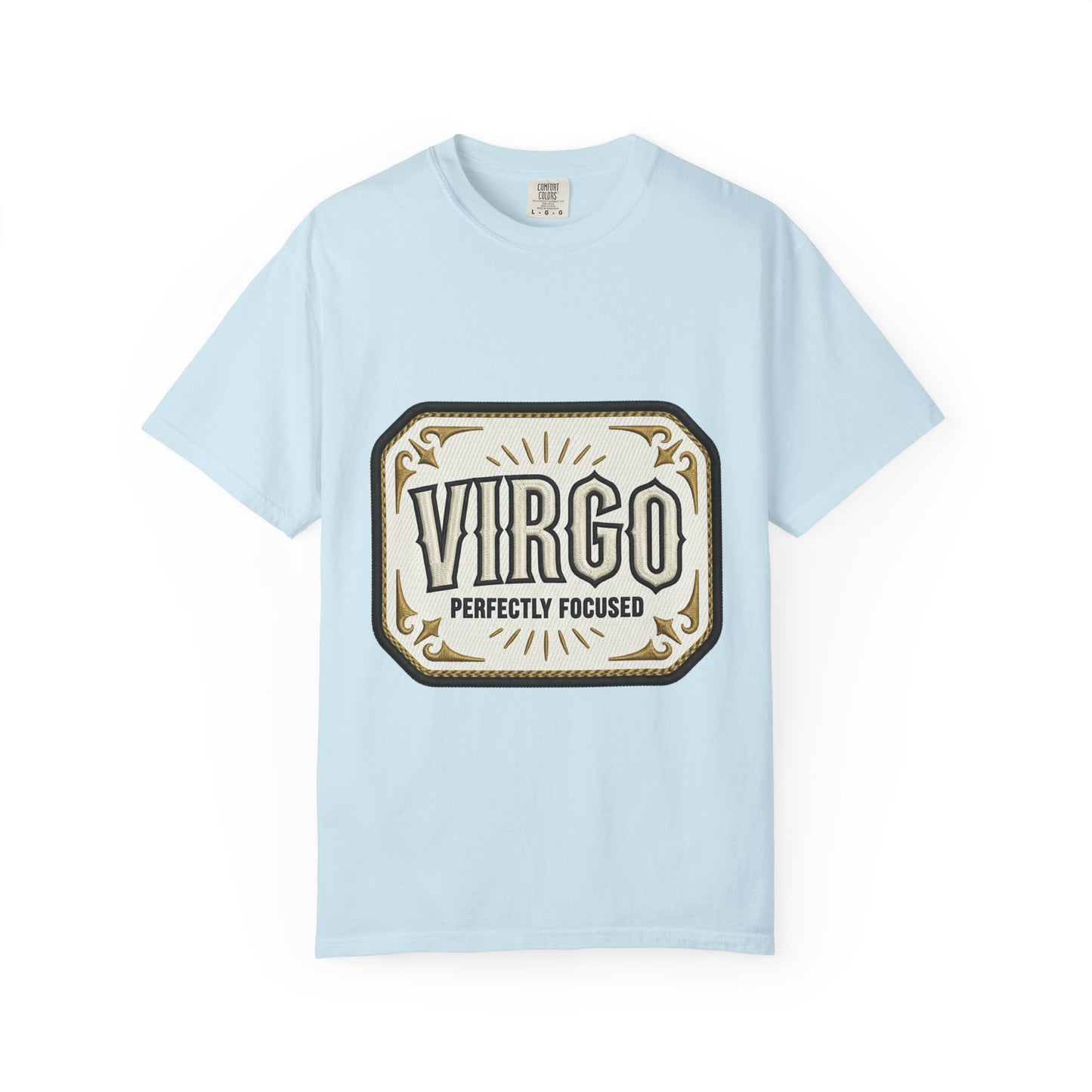 Virgo "Perfectly Focused" Zodiac T-Shirt — Vintage Astrology Tee
