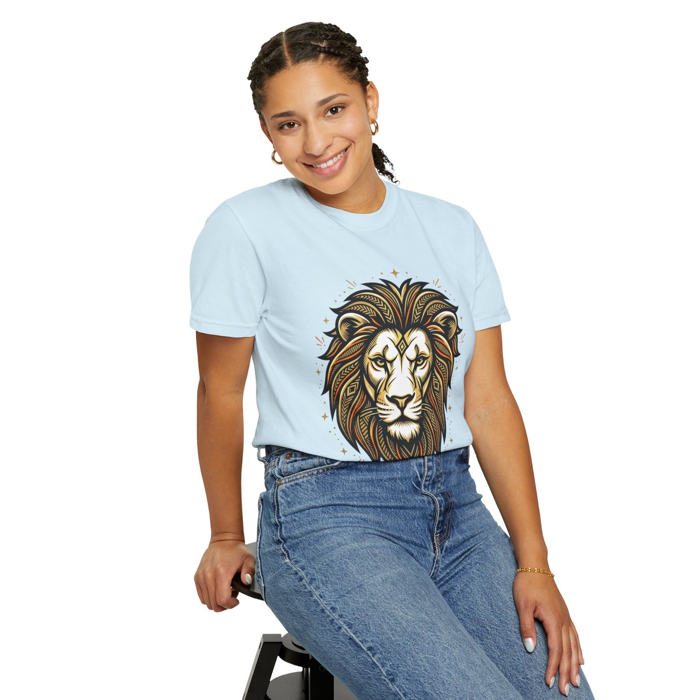 Leo Zodiac Lion T-Shirt — Bold Astrology Graphic Tee