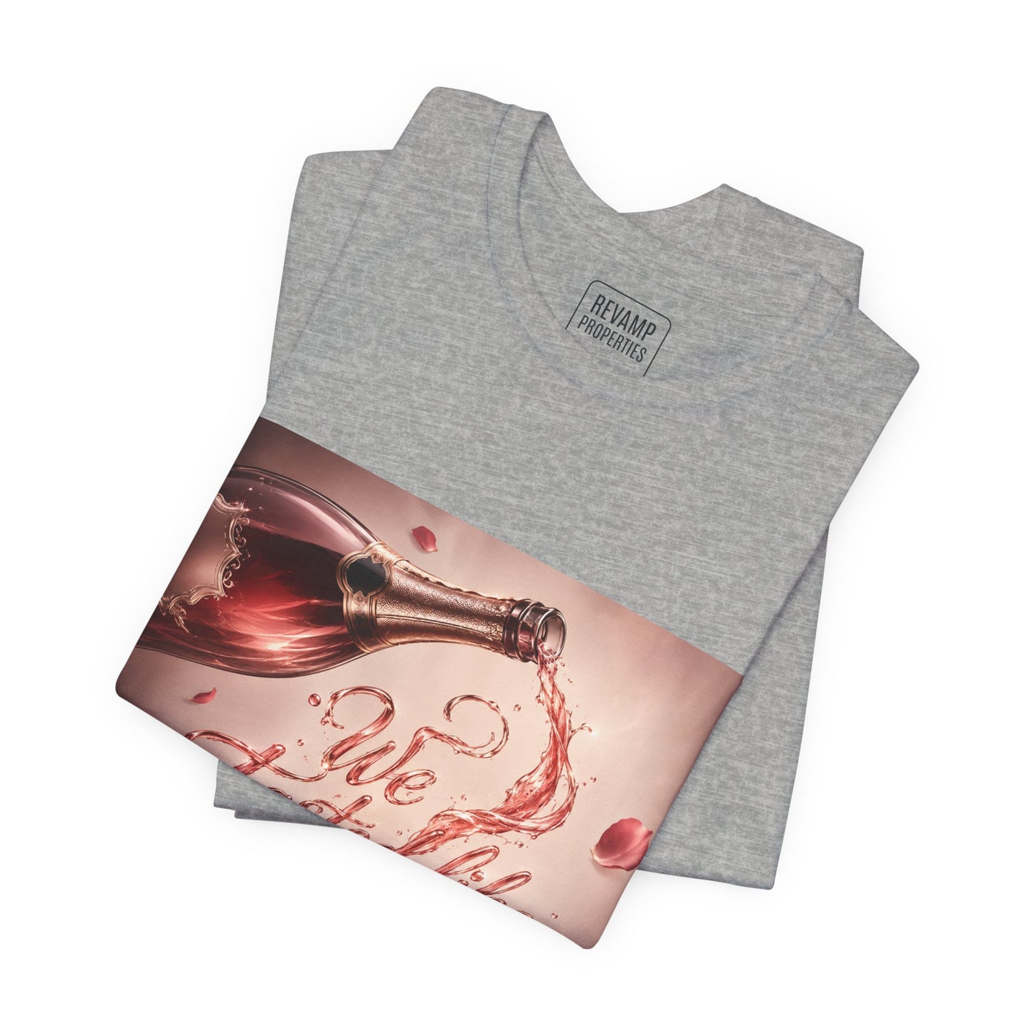 We Tasted Like Bad Decisions T shirt - Pink Champagne Pleasure Graphic Tee