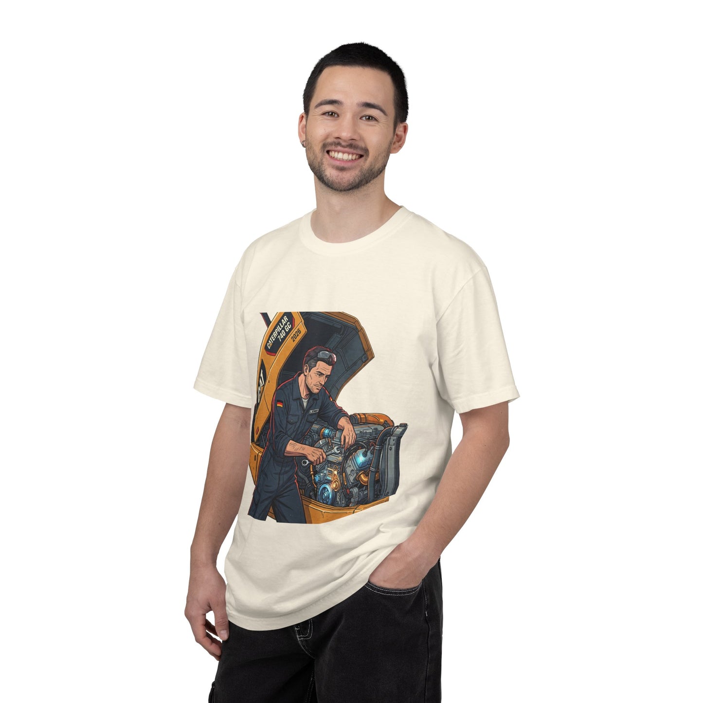 Mechanic Garage T-Shirt — Vintage Auto Technician Illustration