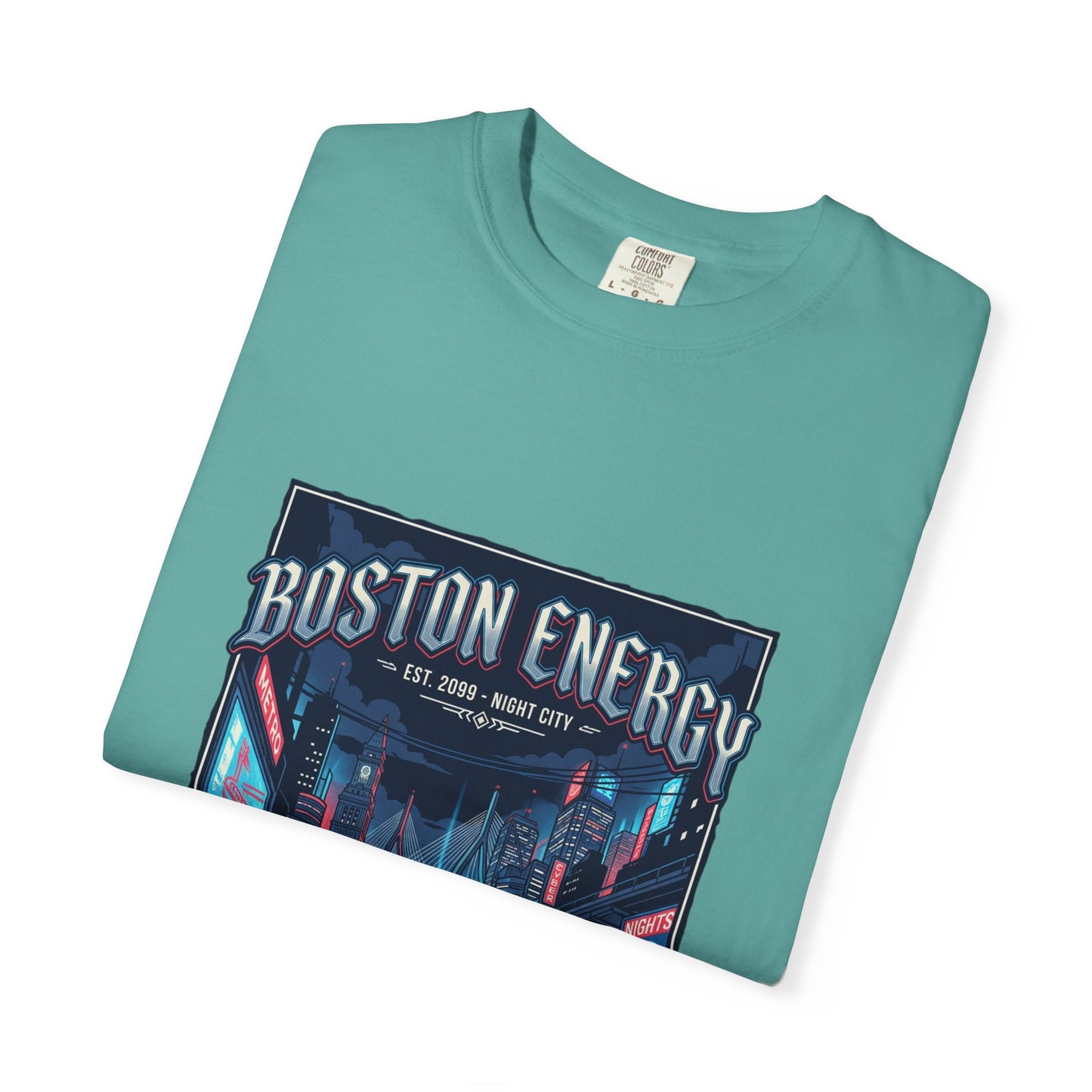 Boston Energy Graphic T-Shirt — Neon City Streetwear