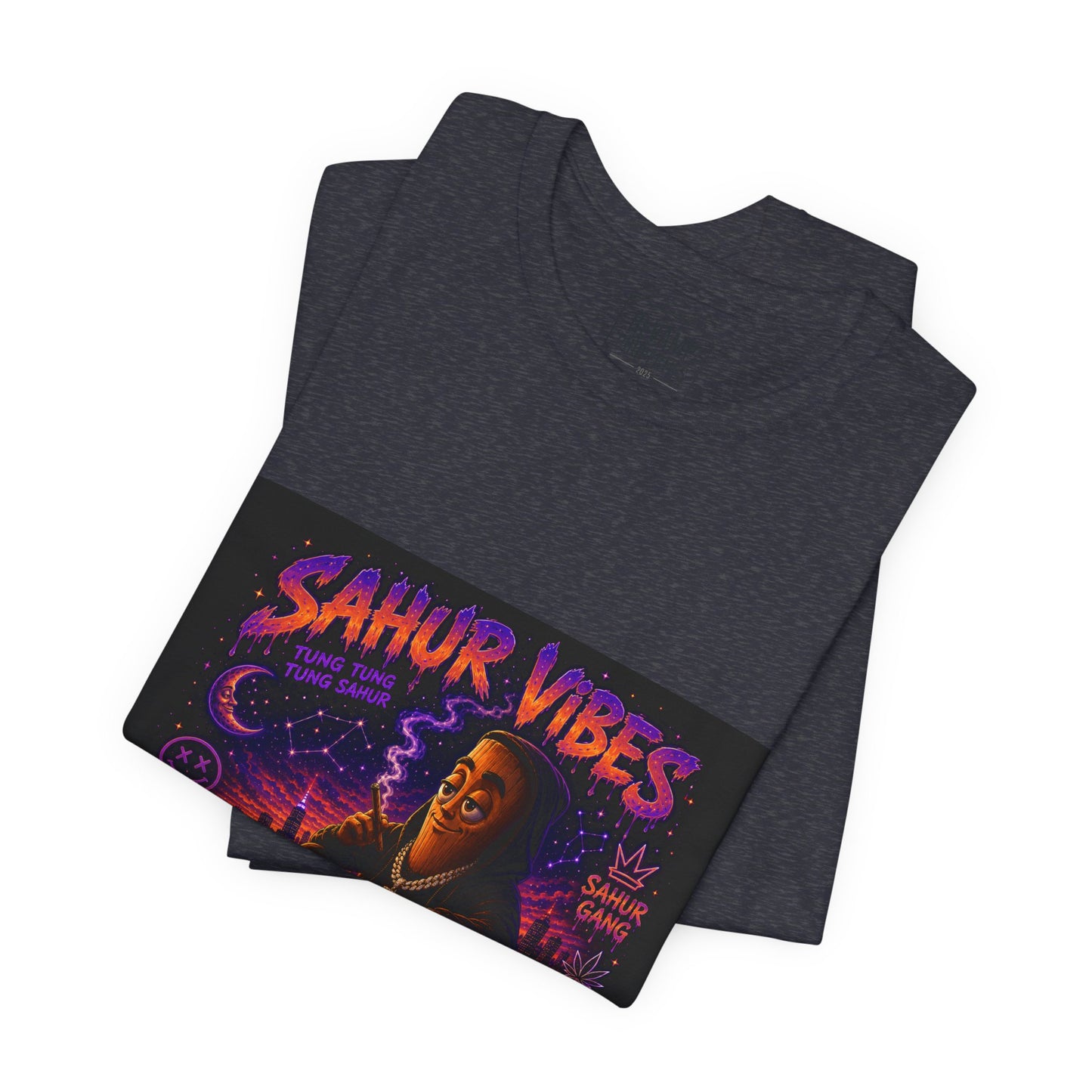 Tung Tung Tung Sahur SOLO Night Smoke DOLO Tee — Urban Chill Cartoon Design