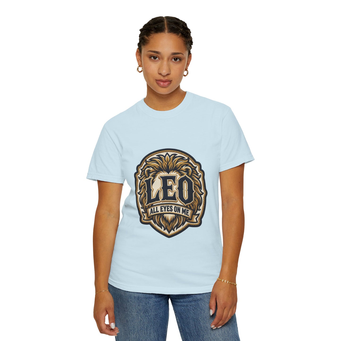 Leo 'All Eyes On Me' Zodiac T-Shirt — Bold Lion Astrology Tee