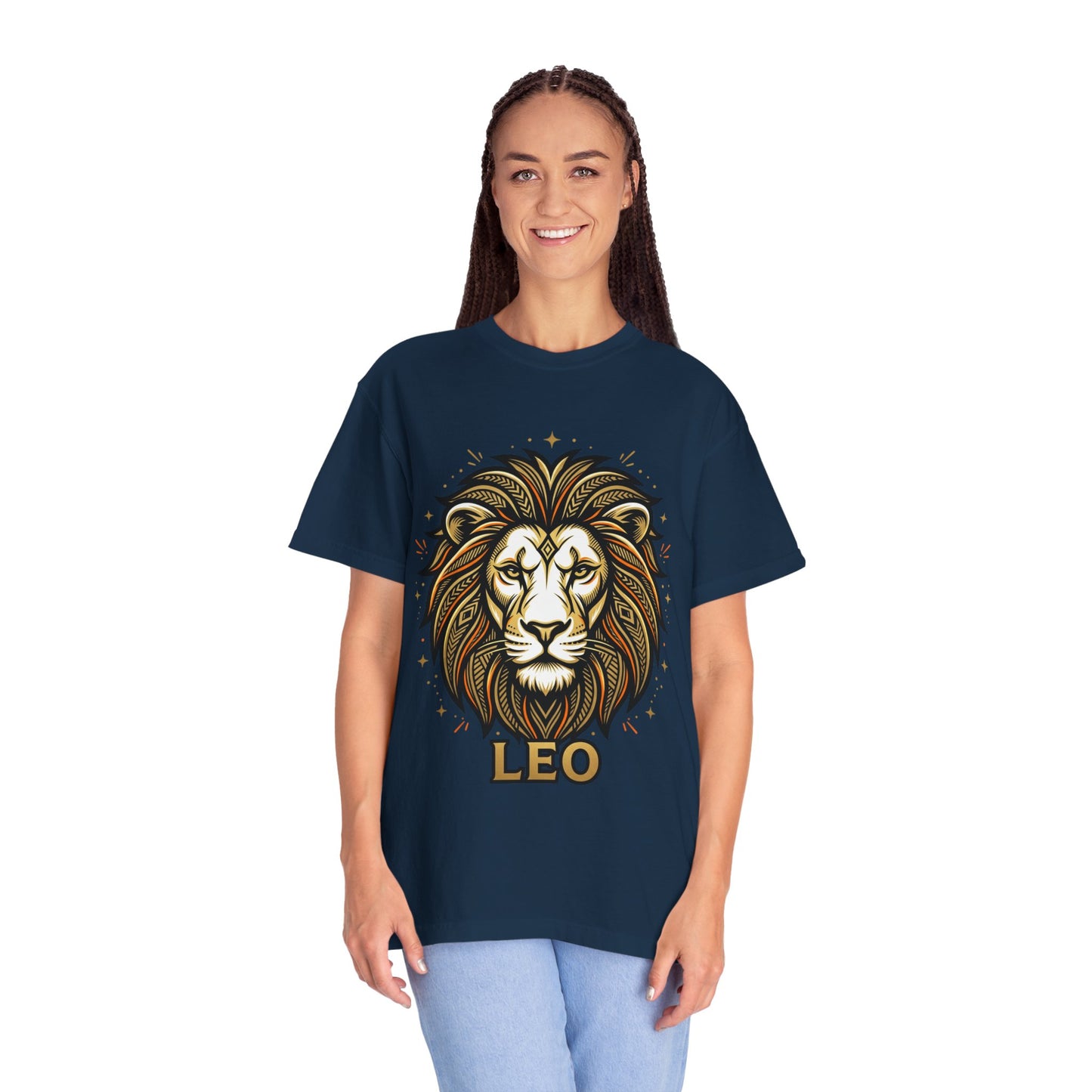 Leo Zodiac Lion T-Shirt — Bold Astrology Graphic Tee
