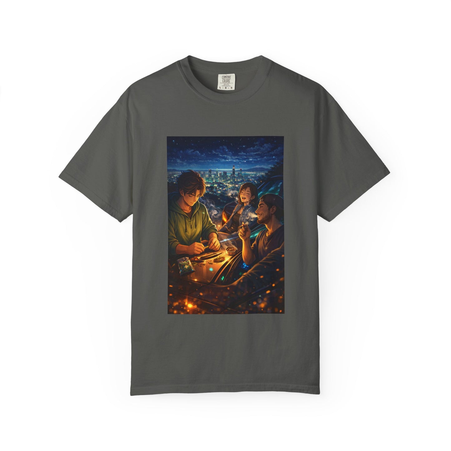 ROAD TRIP SMOKE SESSION-Unisex Garment-Dyed T-shirt