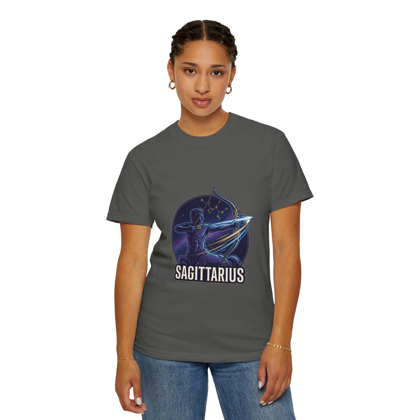 Sagittarius Archer Zodiac T‑Shirt — Astrology Constellation Graphic Tee