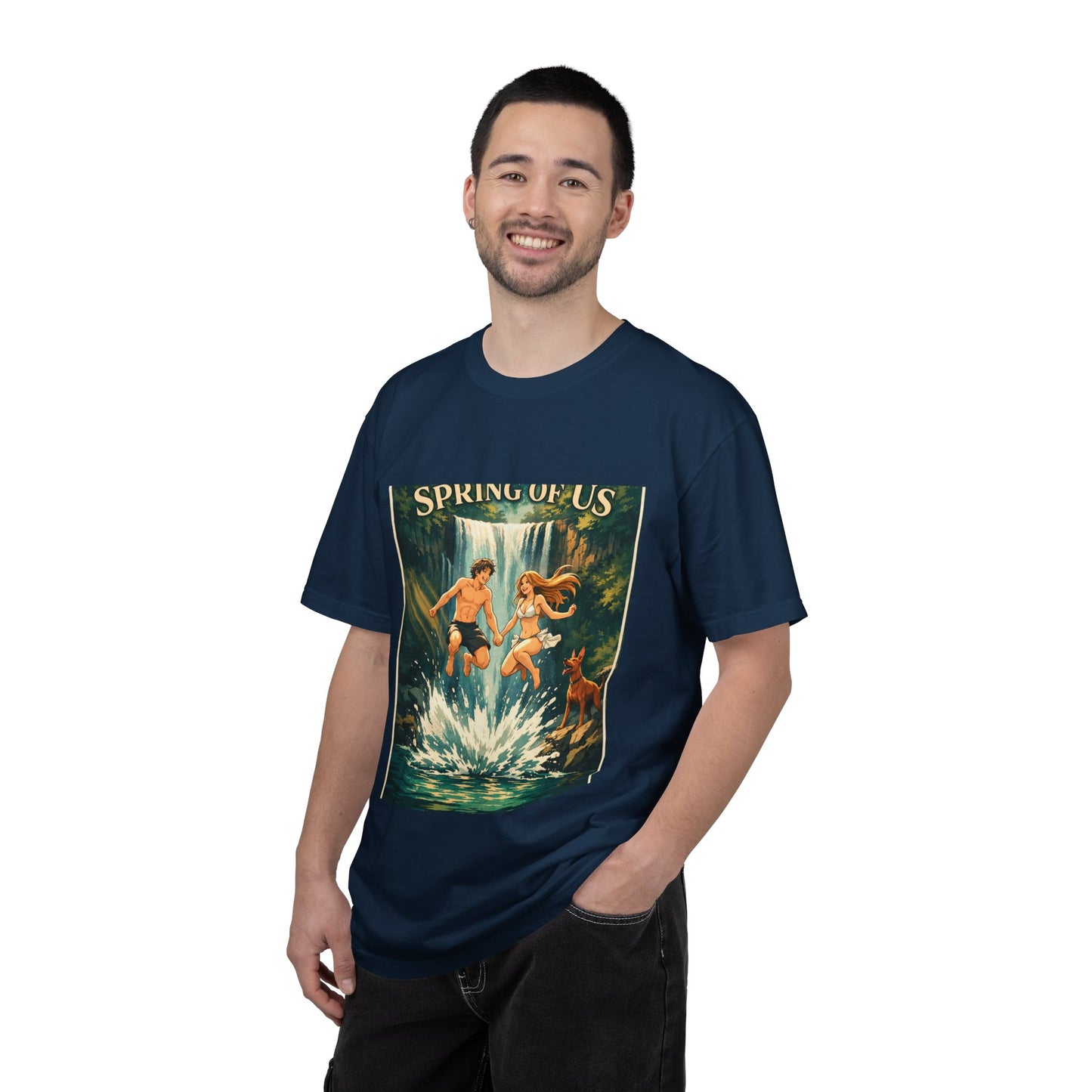 Vintage 'Spring of Us' Waterfall Graphic T-Shirt