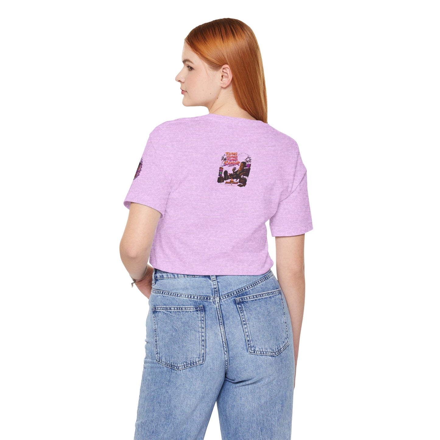 Tung Tung Tung Sahur Laid-Back Nightlife Graphic Tee — "Things Take Time" Urban Cartoon Design