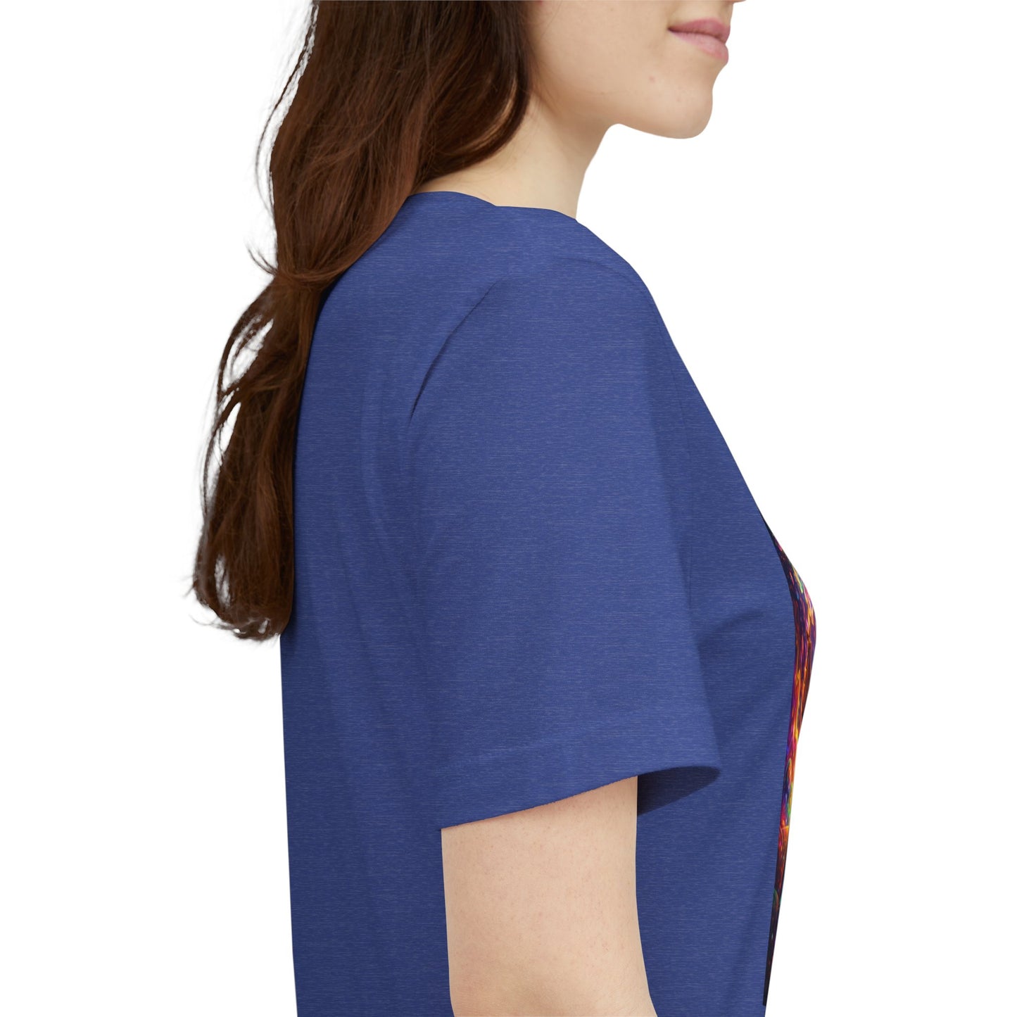 Psychedelic Session T-Shirt — Cosmic Portrait Graphic Tee