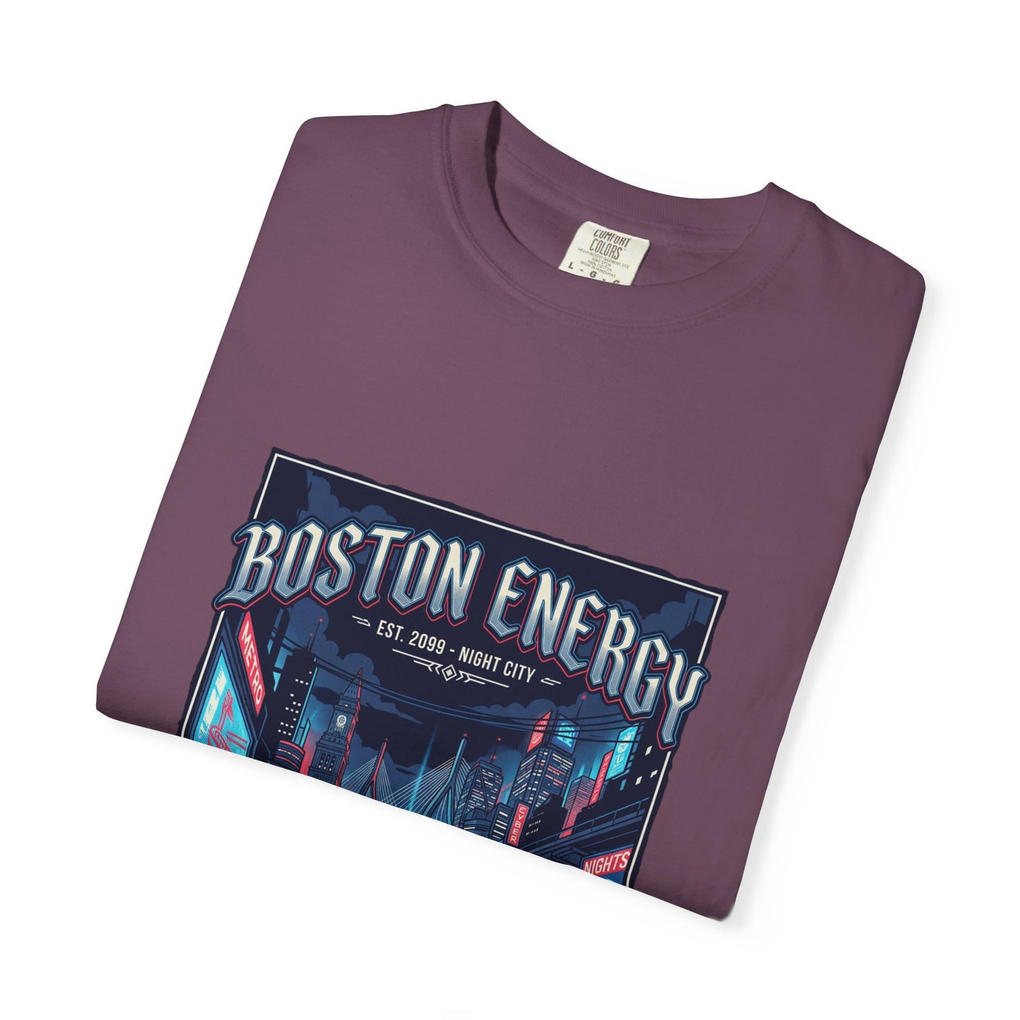 Boston Energy Graphic T-Shirt — Neon City Streetwear