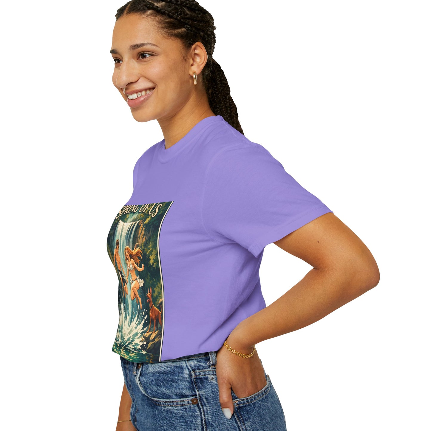 Vintage 'Spring of Us' Waterfall Graphic T-Shirt
