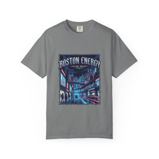Boston Energy Graphic T-Shirt — Neon City Streetwear