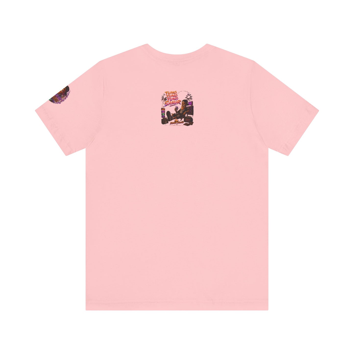 Tung Tung Tung Sahur Laid-Back Nightlife Graphic Tee — "Things Take Time" Urban Cartoon Design