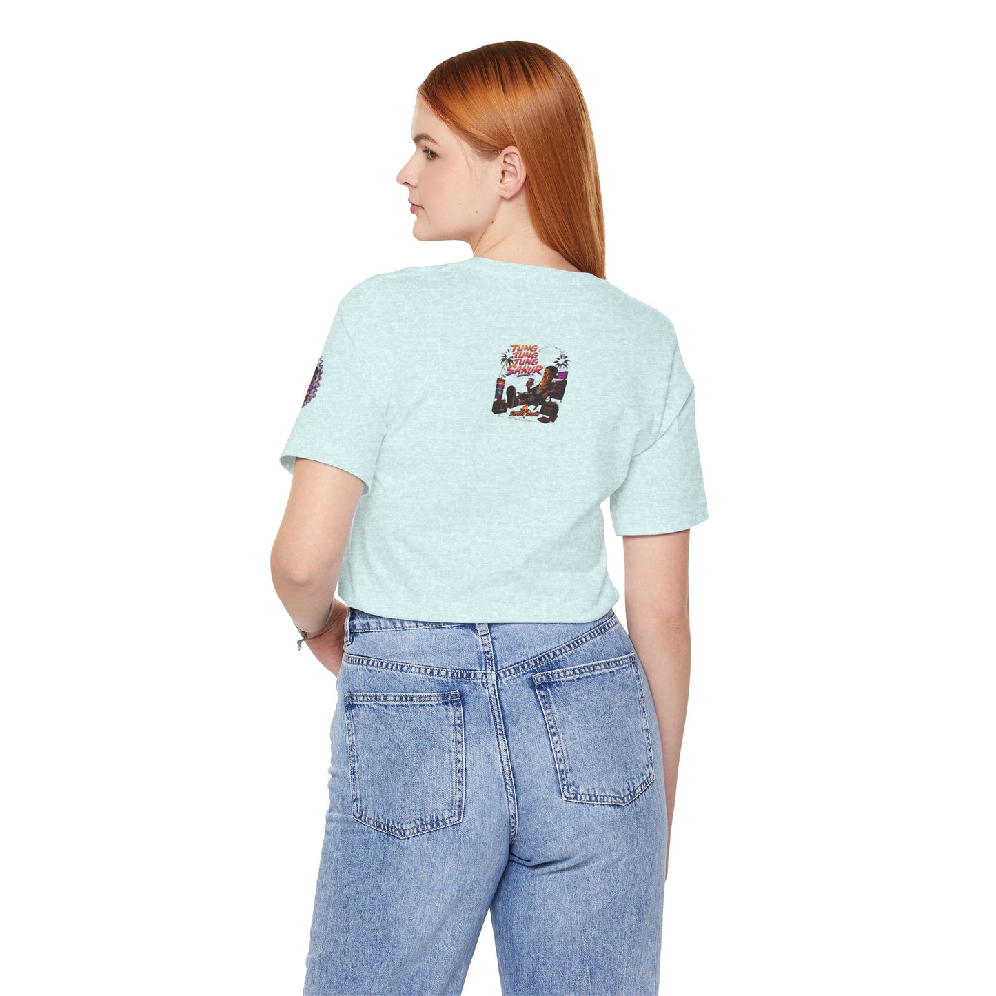Tung Tung Tung Sahur Laid-Back Nightlife Graphic Tee — "Things Take Time" Urban Cartoon Design