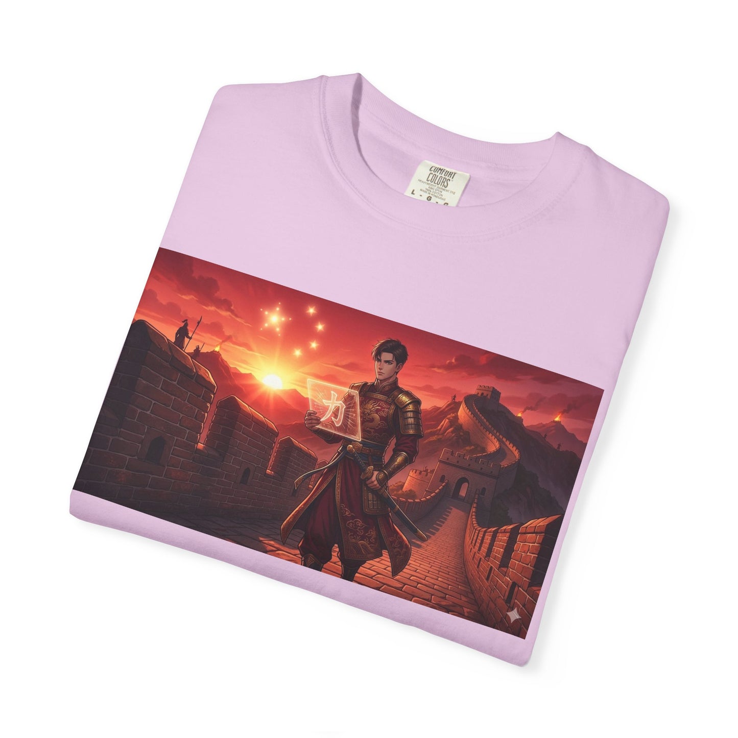Scout Regiment Sunset T-Shirt — Anime Military Wall Scene