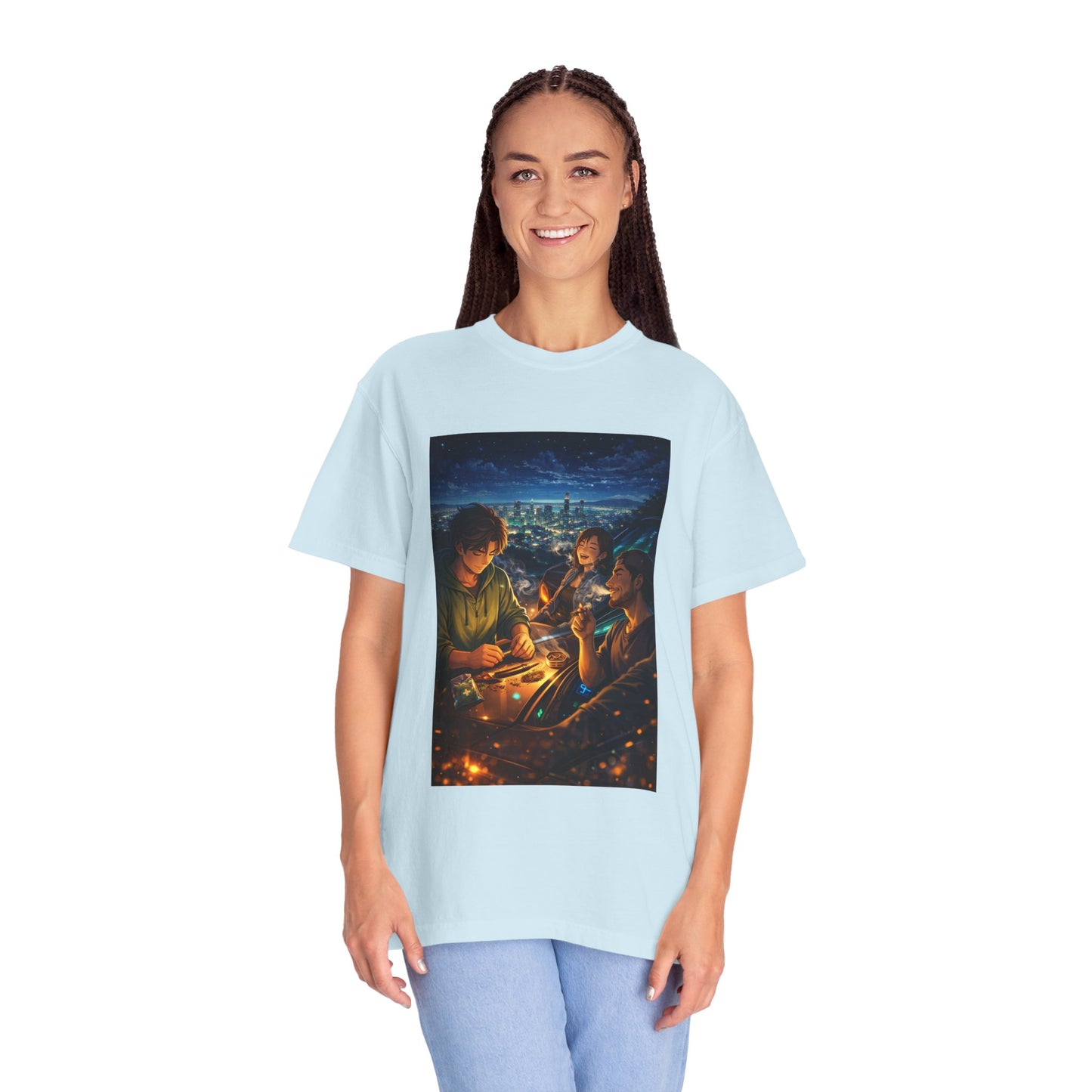 ROAD TRIP SMOKE SESSION-Unisex Garment-Dyed T-shirt