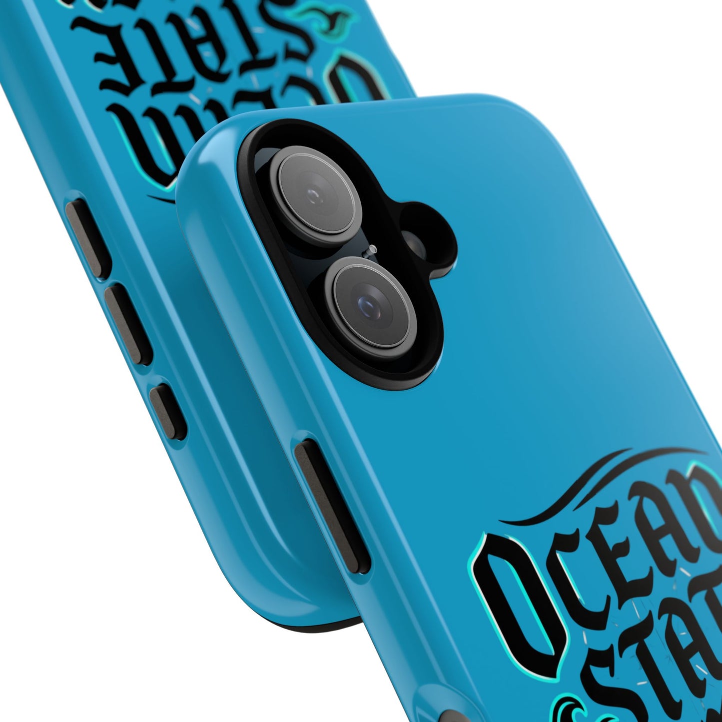 Ocean State Energy Phone Case — Tough Protective iPhone Cover with Nautical Script