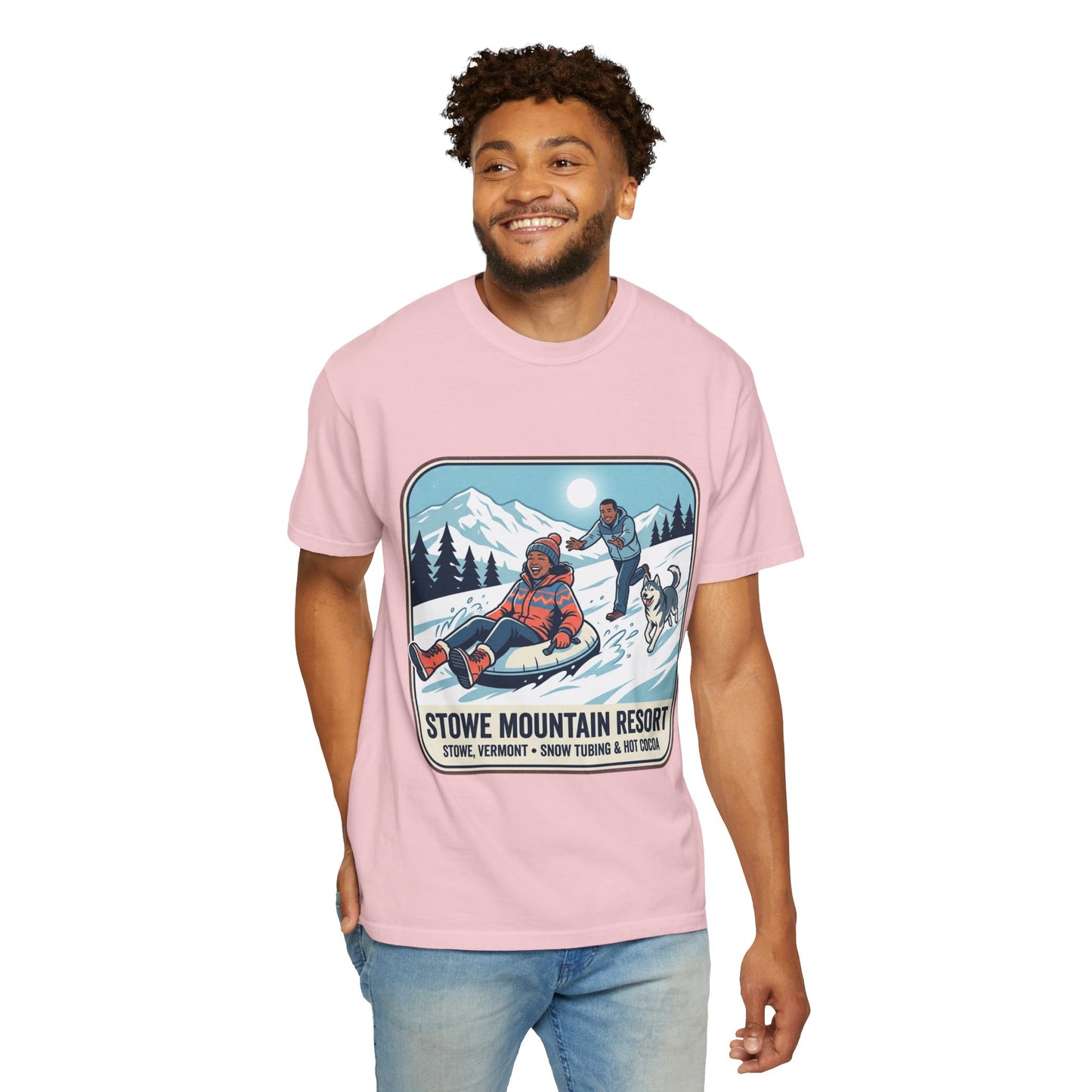 Stowe Mountain Resort Snow Tubing T-Shirt