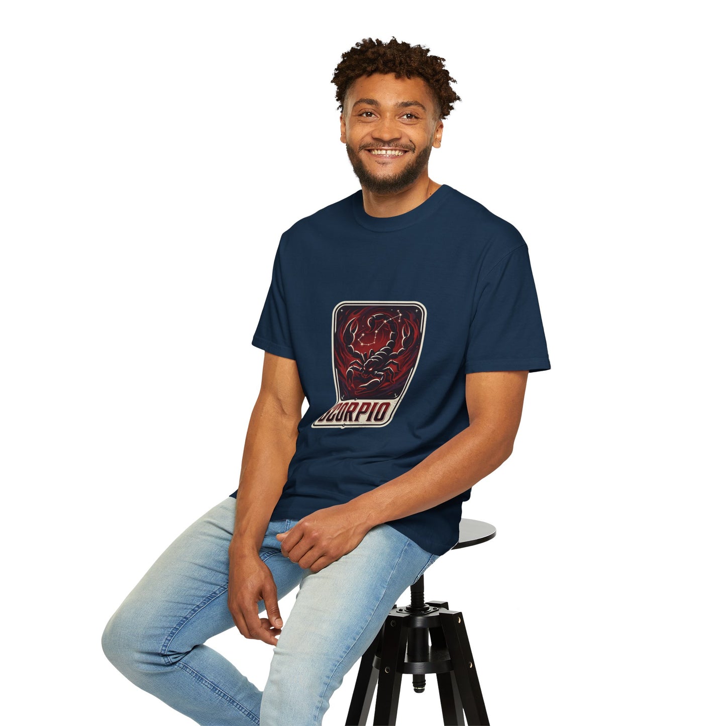 Scorpio Zodiac T-Shirt — Bold Red Scorpion Astrological Tee