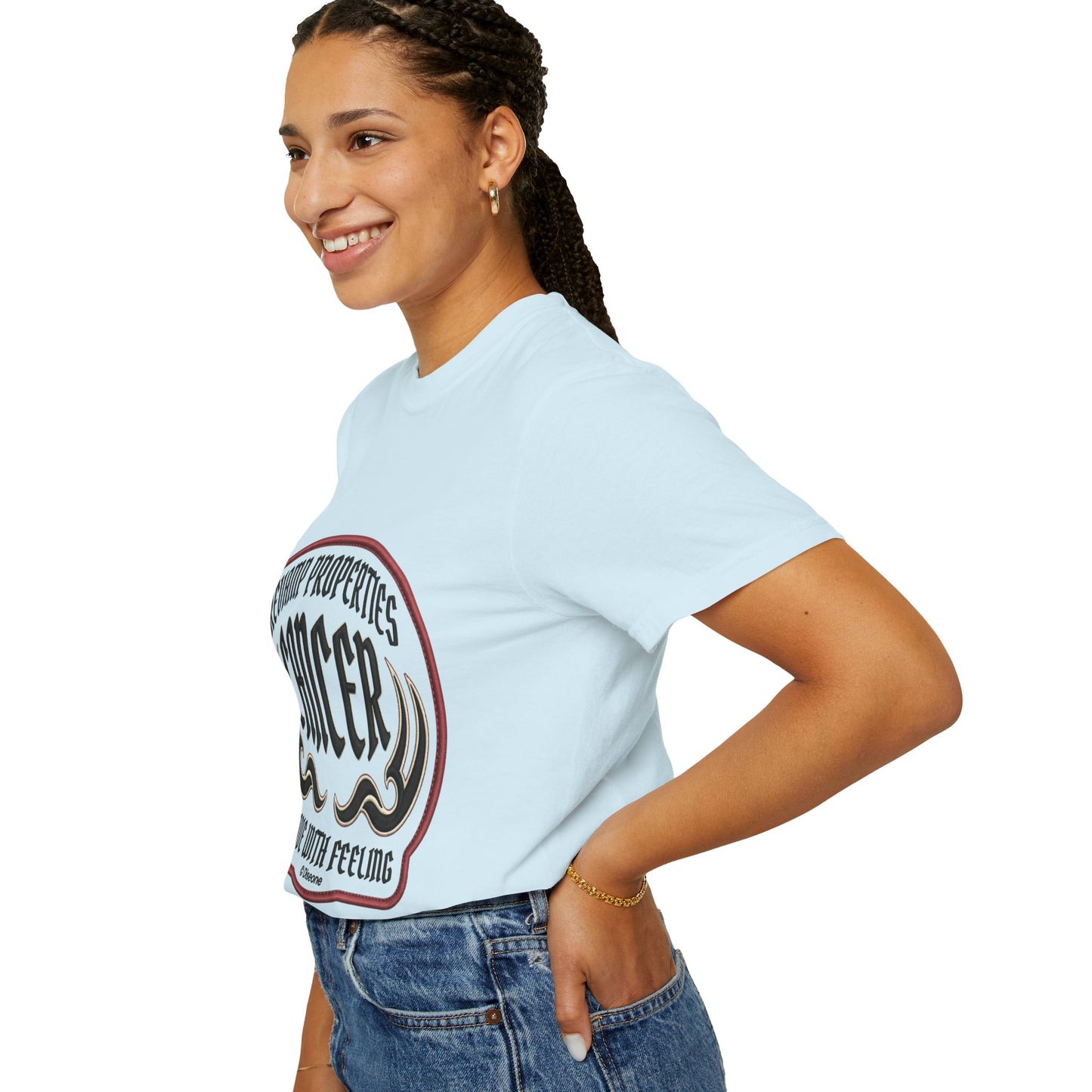 Cancer Zodiac T-Shirt — 'Move With Feeling' Astrology Tee