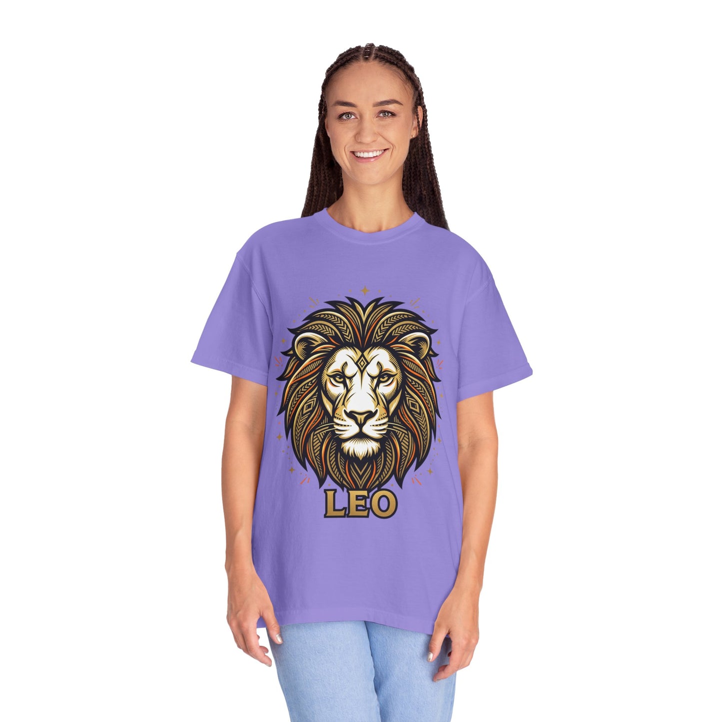 Leo Zodiac Lion T-Shirt — Bold Astrology Graphic Tee