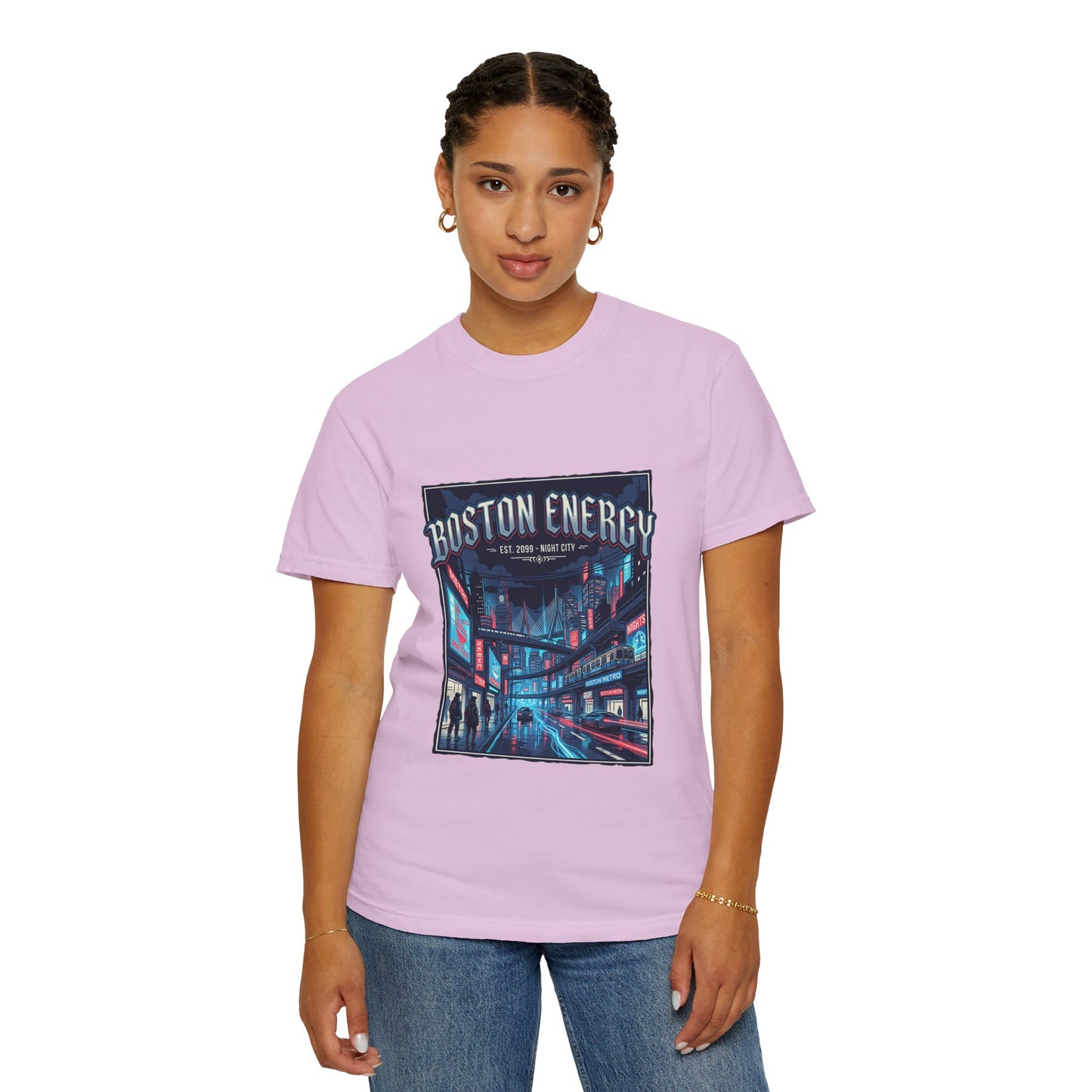 Boston Energy Graphic T-Shirt — Neon City Streetwear