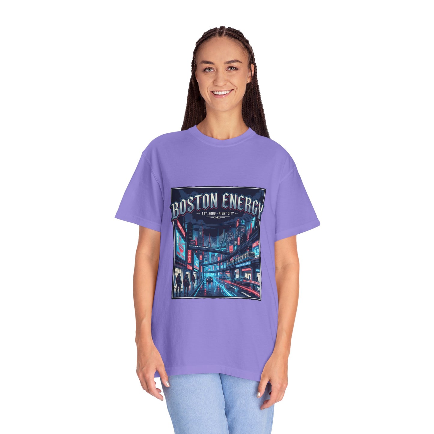 Boston Energy Graphic T-Shirt — Neon City Streetwear