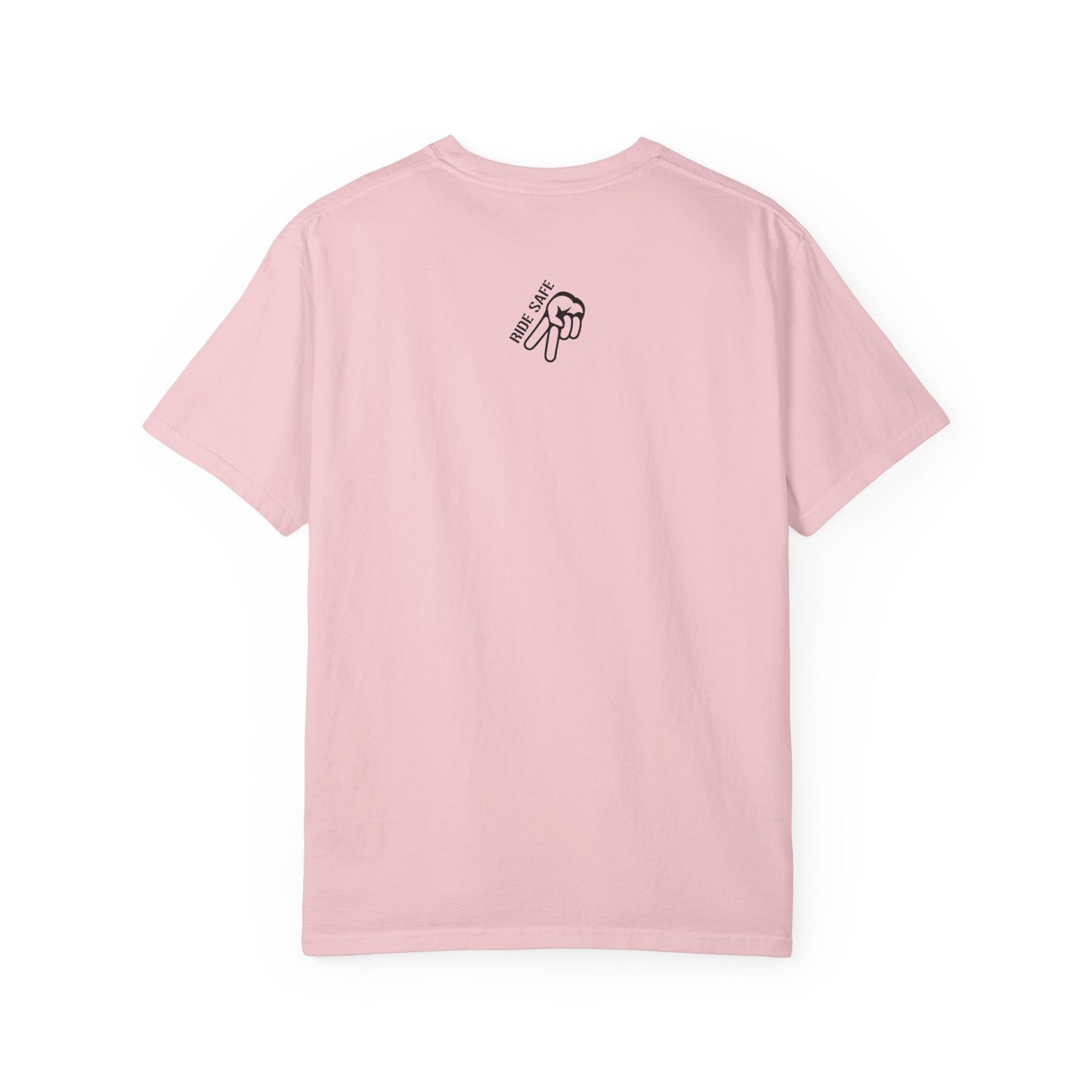 Motorcycle Sunset T-Shirt — Two Bikes Riding Into the Horizon