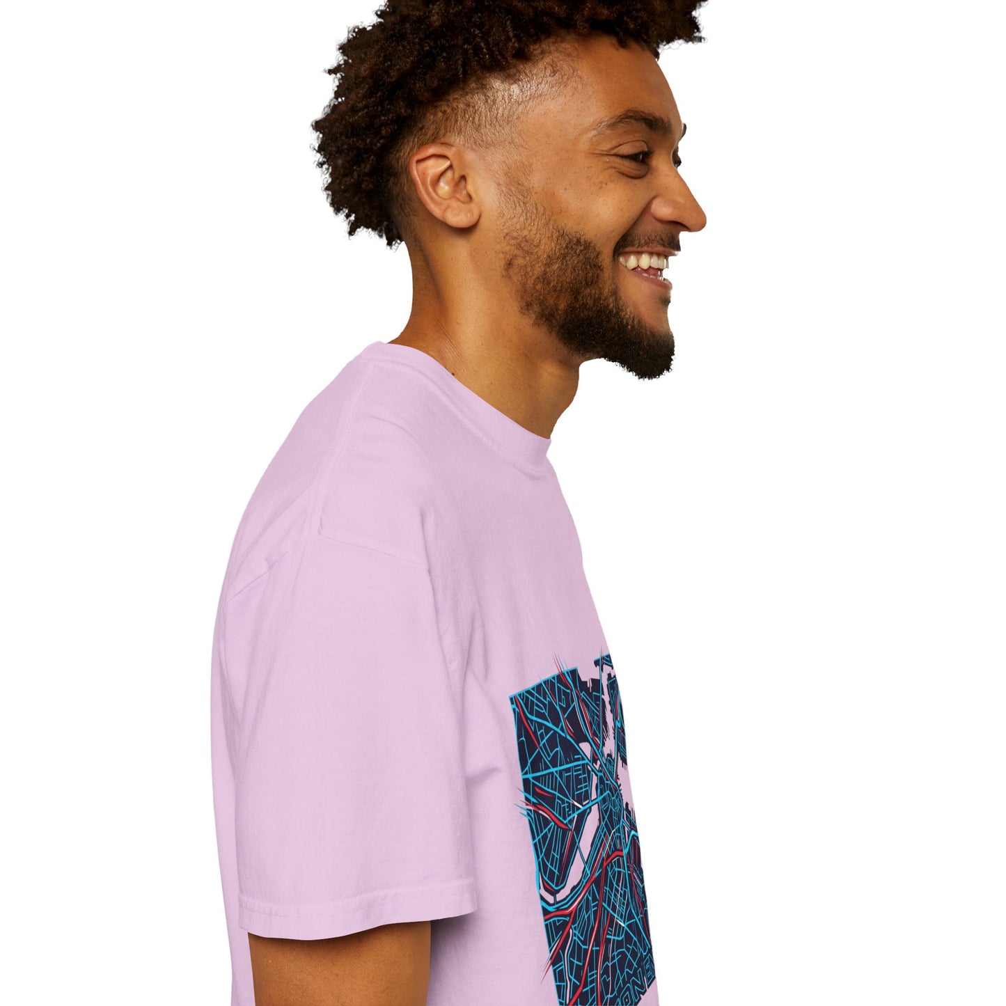 Boston Energy Map T-Shirt — City Map Graphic Tee