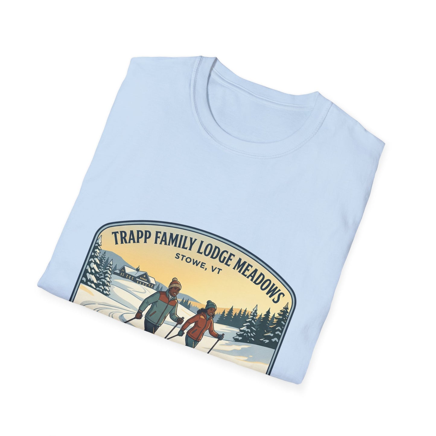 Trapp Family Lodge Meadows Skiing T-Shirt