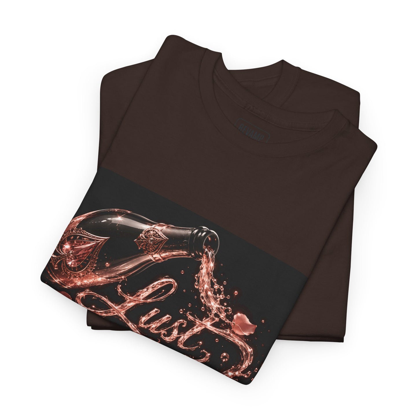 Lust Treats Luxury Well T-Shirt – Vintage Script Graphic Tee