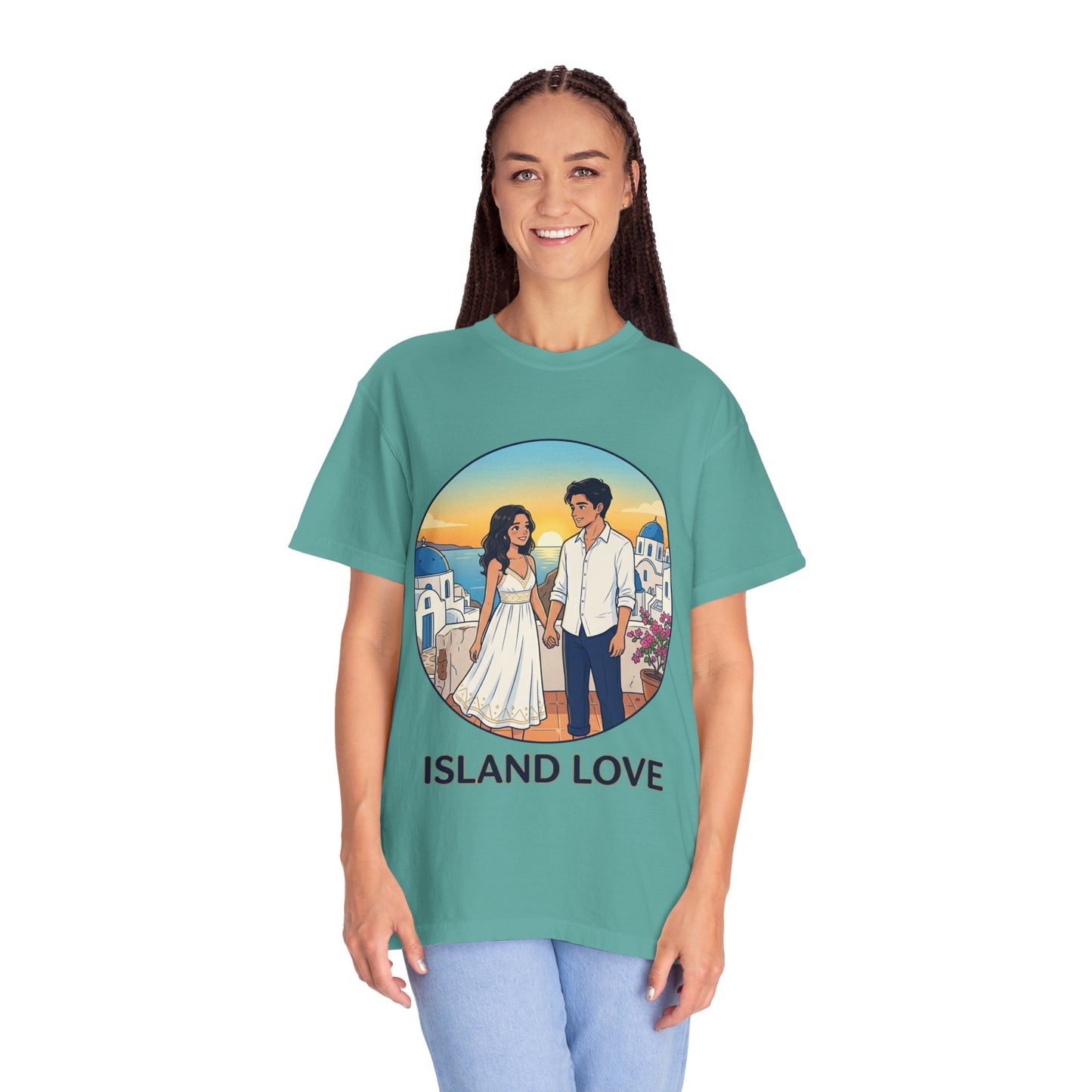 Island Love T-Shirt — Romantic Couples Vacation Tee