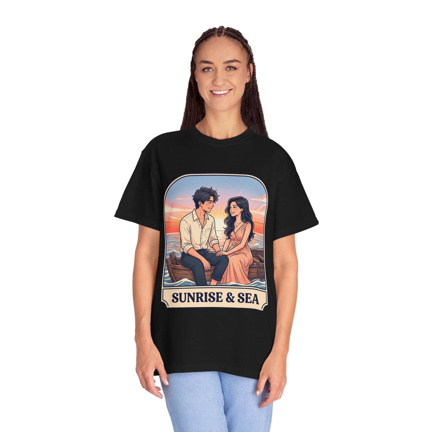 Sunrise & Sea Romantic Beach T-Shirt