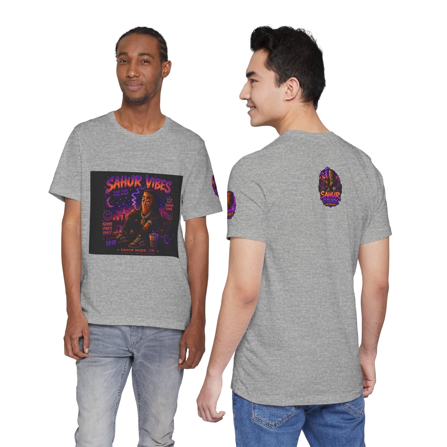Tung Tung Tung Sahur SOLO Night Smoke DOLO Tee — Urban Chill Cartoon Design